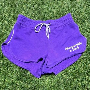 Abercrombie & Fitch shorts, Size Small, Purple
